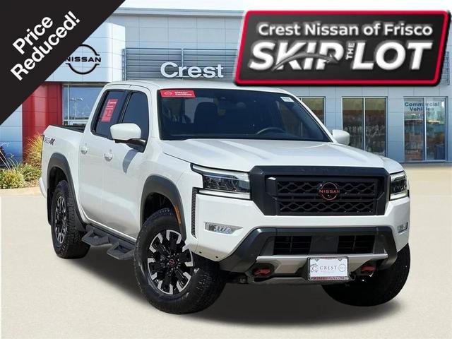 Photo of 2024 Glacier White Nissan Frontier