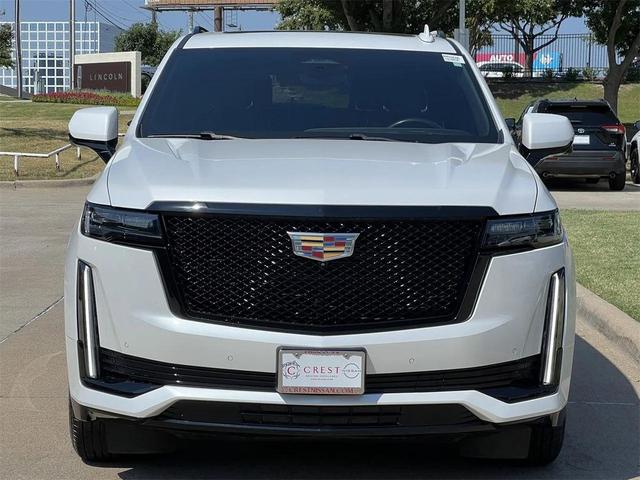 Photo of 2023 Crystal White Tricoat Cadillac Escalade