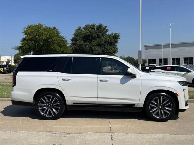 Photo of 2023 Crystal White Tricoat Cadillac Escalade