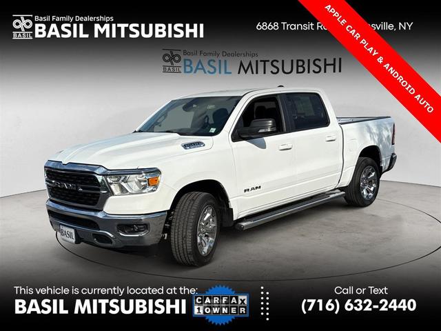 Photo of 2022 Bright White Clearcoat RAM 1500