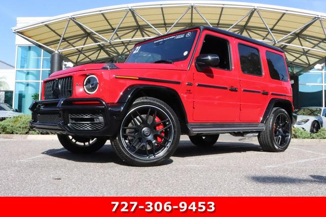 Photo of 2021 Jupiter Red Mercedes-Benz AMG G 63