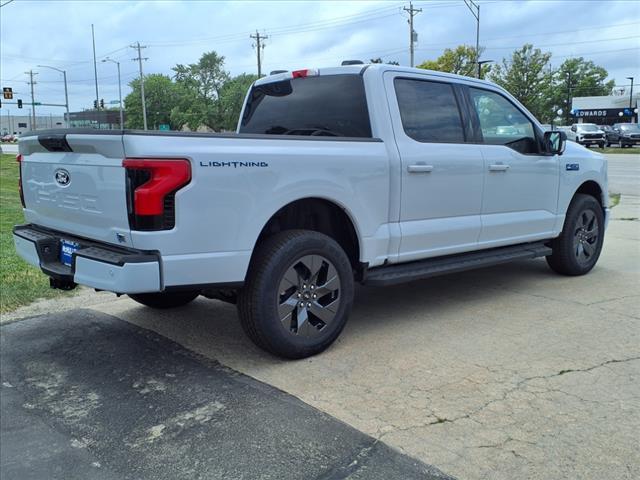 Photo of 2025 Space White Metallic Ford F-150 Lightning