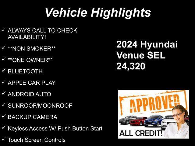 Photo of 2024 Onyx Black Hyundai VENUE