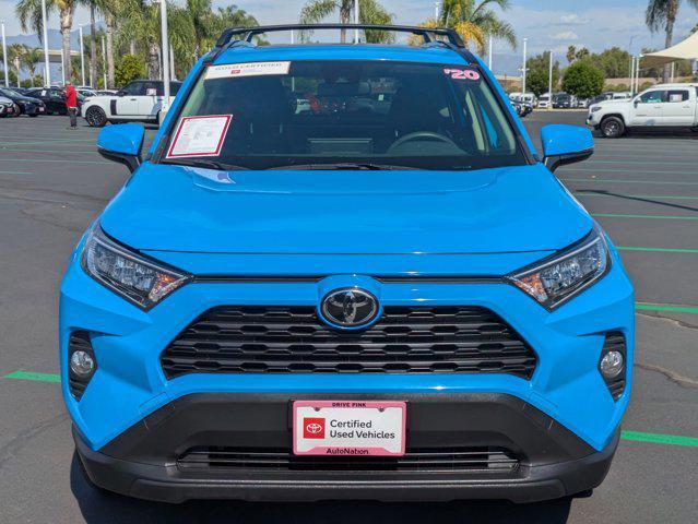 Photo of 2020 Blue Flame Toyota RAV4