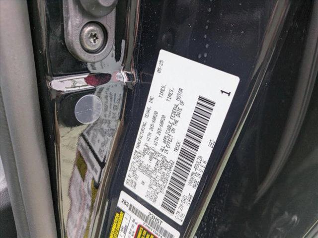 Photo of 2025 Midnight Black Metallic Toyota Tundra Hybrid