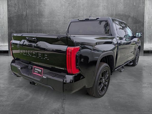 Photo of 2025 Midnight Black Metallic Toyota Tundra Hybrid