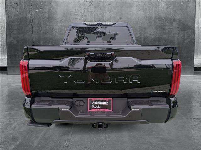 Photo of 2025 Midnight Black Metallic Toyota Tundra Hybrid