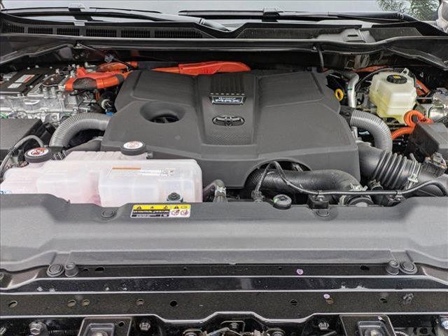 Photo of 2025 Midnight Black Metallic Toyota Tundra Hybrid