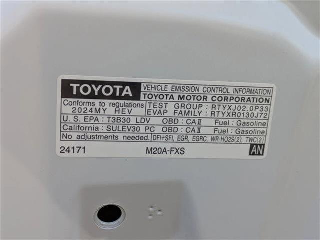 Photo of 2024 Wind Chill Pearl Toyota Prius