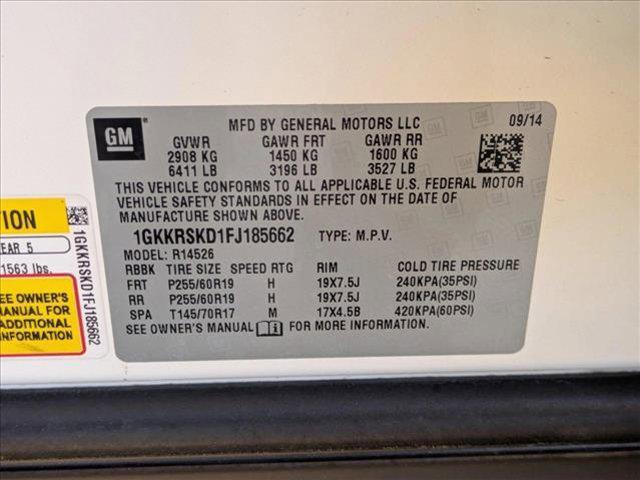 Photo of 2015 White Diamond Tricoat GMC Acadia