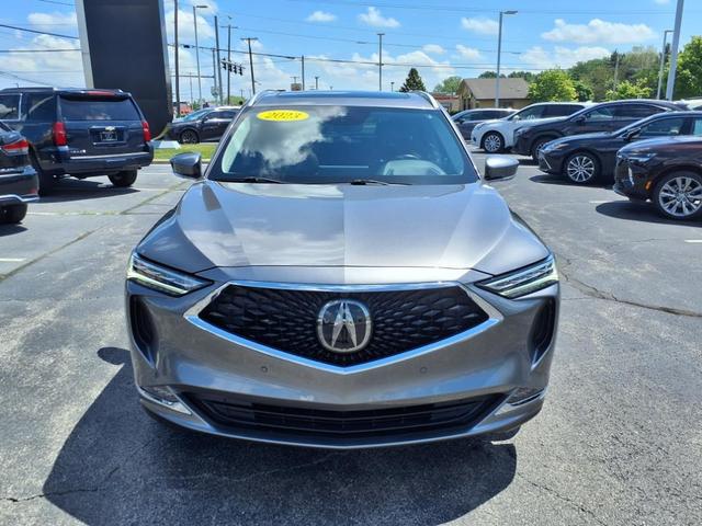Photo of 2023 Liquid Carbon Metallic Acura MDX