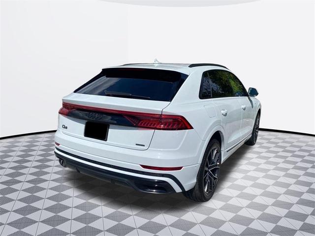 Photo of 2023 Glacier White Metallic Audi Q8