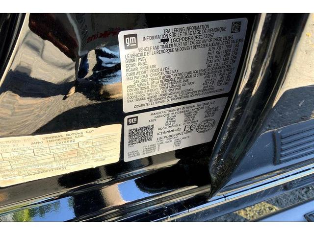 Photo of 2023 Black Chevrolet Silverado 1500