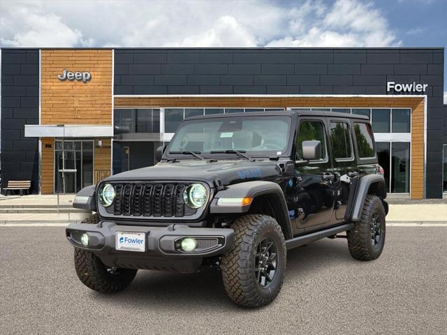 Photo of 2025 Black Clearcoat Jeep Wrangler 4xe