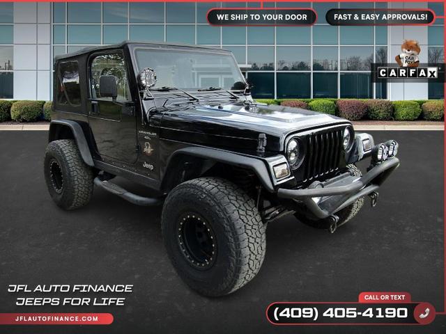 Photo of 2000 Black Jeep Wrangler