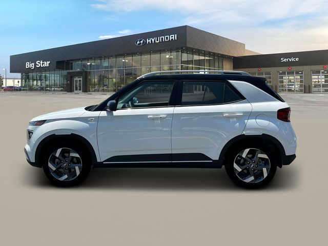 Photo of 2025 Lunar White w/Black Roof Hyundai VENUE