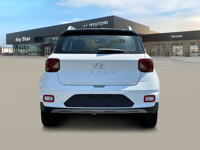Photo of 2025 Lunar White w/Black Roof Hyundai VENUE