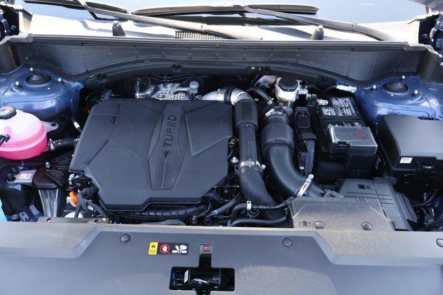 Photo of 2025 Atlantis Blue Hyundai SANTA FE