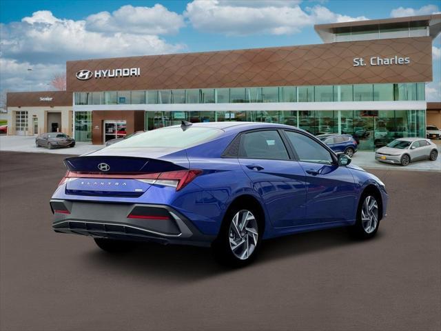 Photo of 2025 Intense Blue Hyundai ELANTRA