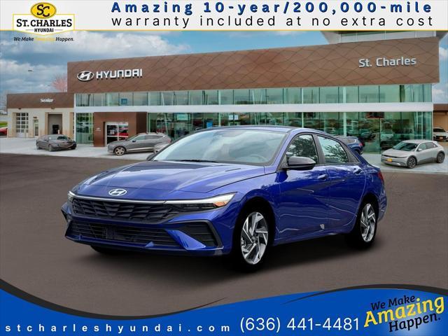 Photo of 2025 Intense Blue Hyundai ELANTRA
