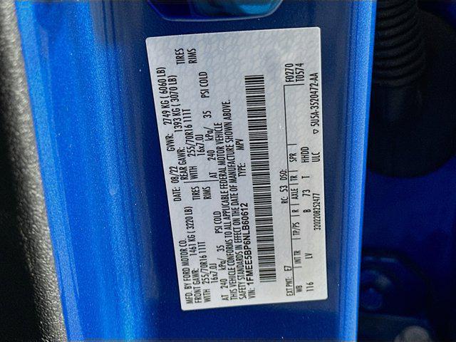 Photo of 2022 Velocity Blue Metallic Ford Bronco