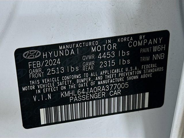 Photo of 2024 Serenity White Hyundai SONATA
