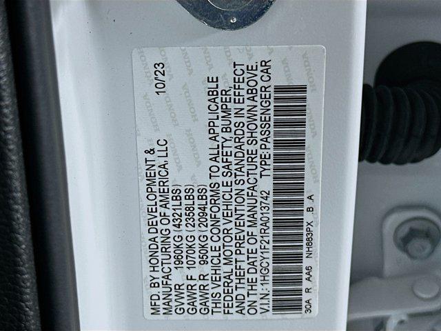 Photo of 2024 Platinum White Pearl Honda Accord