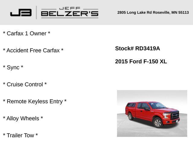 Photo of 2015 Race Red Ford F-150