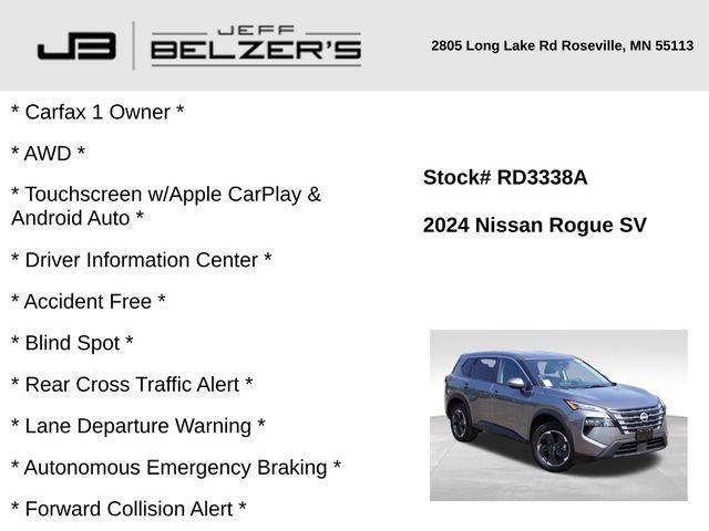 Photo of 2024 Gun Metallic Nissan Rogue