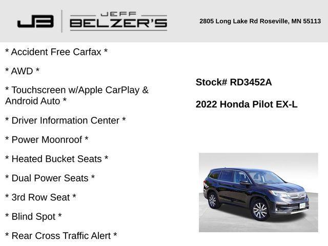 Photo of 2022 Crystal Black Pearl Honda Pilot