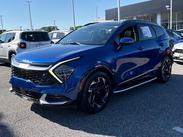 Photo of 2023 Sapphire Blue Kia Sportage