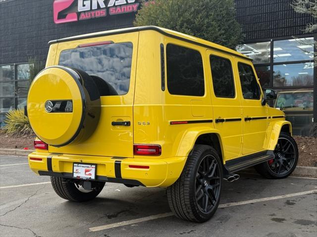 Photo of 2025 MANUFAKTUR Sun Yellow Mercedes-Benz AMG G 63