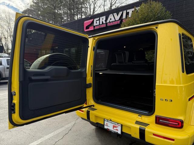 Photo of 2025 MANUFAKTUR Sun Yellow Mercedes-Benz AMG G 63