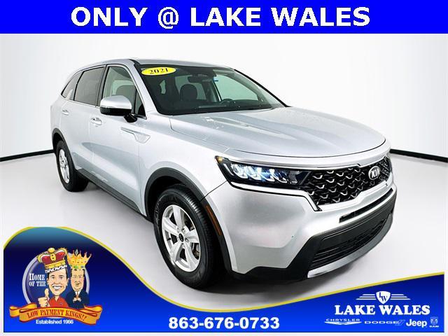 Photo of 2021 Sparkling Silver Kia Sorento