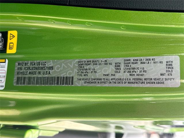 Photo of 2025 Mojito Clearcoat Jeep Wrangler