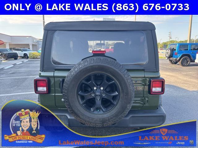 Photo of 2021 Sarge Green Clearcoat Jeep Wrangler