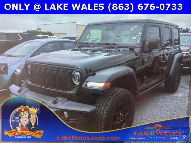 Photo of 2024 Black Clearcoat Jeep Wrangler