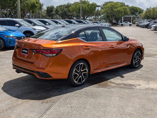 Photo of 2025 Monarch Orange Metallic/Super Black Nissan Sentra