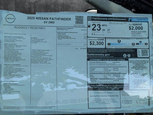 Photo of 2025 Gun Metallic Nissan Pathfinder