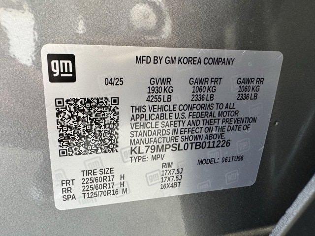 Photo of 2026 Sterling Gray Metallic Chevrolet Trailblazer