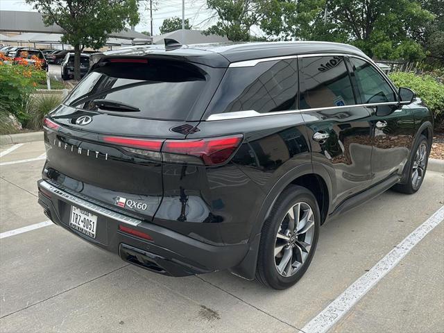 Photo of 2023 Mineral Black INFINITI QX60
