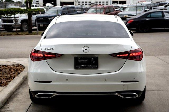 Photo of 2024 Polar White Mercedes-Benz C-Class