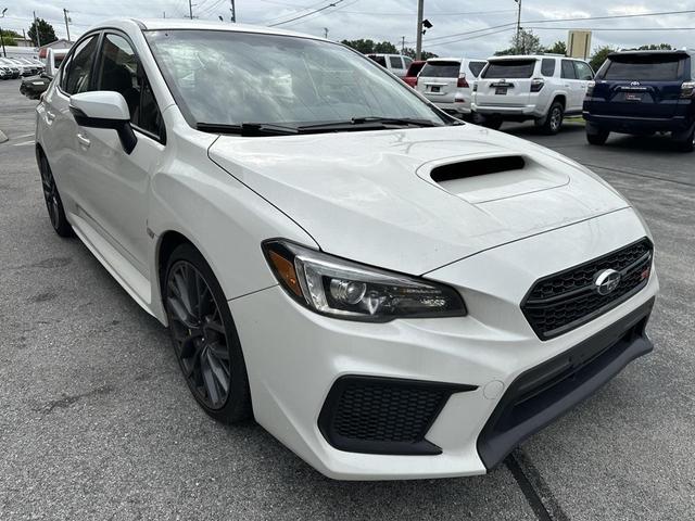 Photo of 2019 Crystal White Pearl Subaru WRX STI
