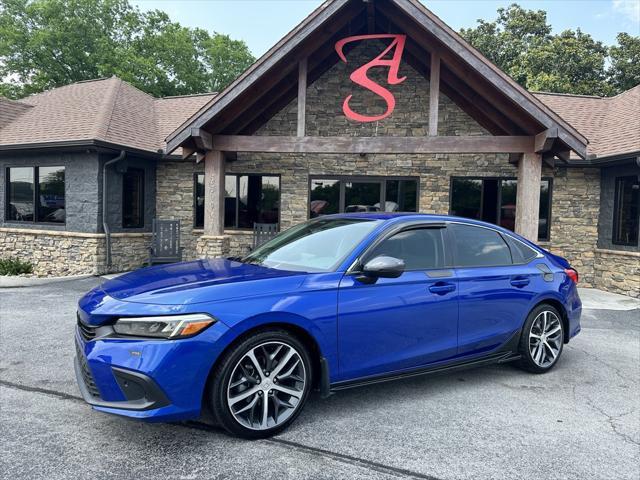 Photo of 2022 Aegean Blue Metallic Honda Civic
