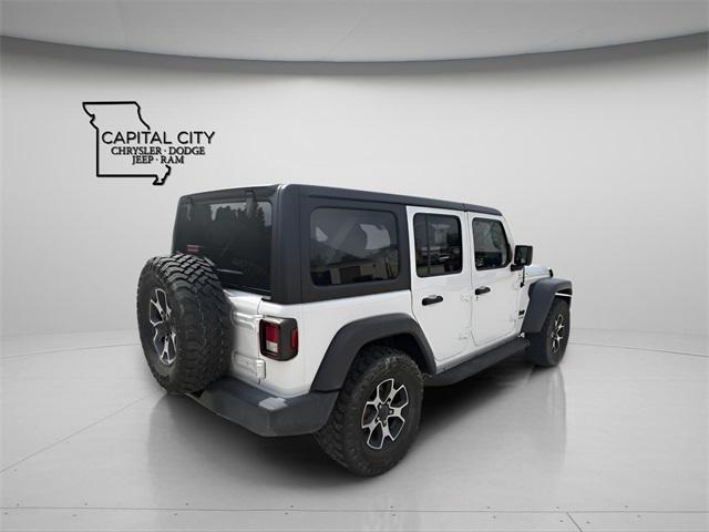 Photo of 2020 Bright White Clearcoat Jeep Wrangler Unlimited