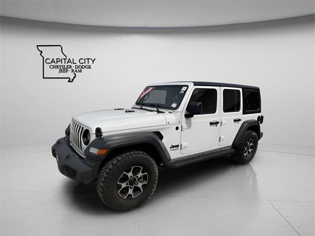 Photo of 2020 Bright White Clearcoat Jeep Wrangler Unlimited