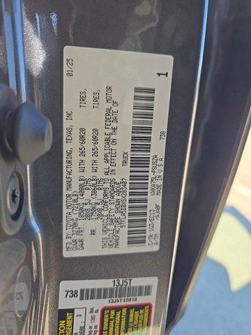 Photo of 2025 Magnetic Gray Metallic Toyota Tundra