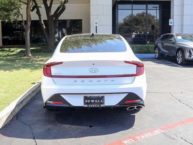Photo of 2023 Serenity White Hyundai SONATA