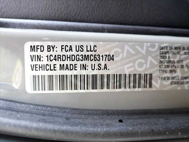 Photo of 2021 Destroyer Gray Clearcoat Dodge Durango