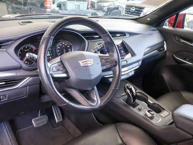 Photo of 2023 Radiant Red Tintcoat Cadillac XT4
